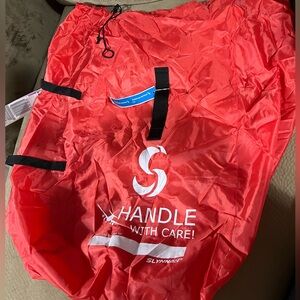 Traveling car seat bag